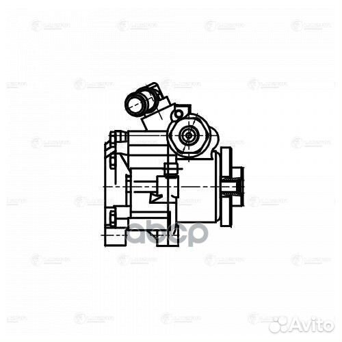 LPS 1803 насос гидроусилителя руля Audi A6 1.8