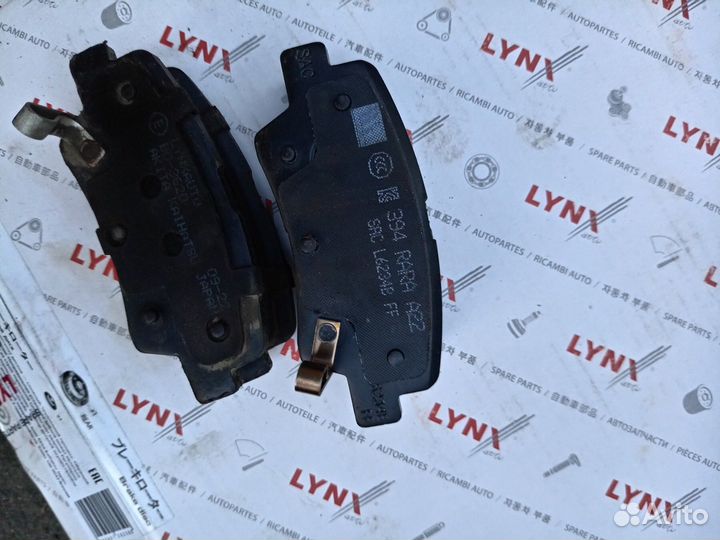 Тормозные колодки на hyundai solaris