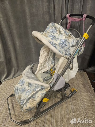 Коляска санки