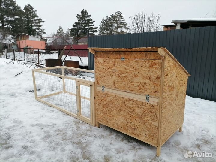 Курятники новые Любой проект