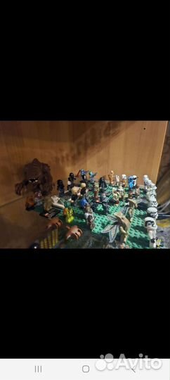 Lego star wars минифигурки и детальки, аксессуары