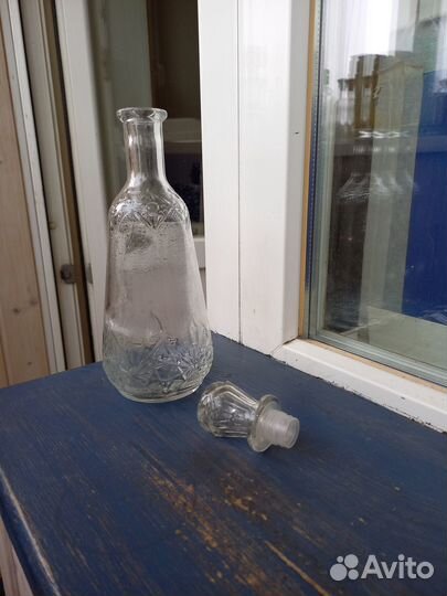 Графин с пробкой стекло 500мл