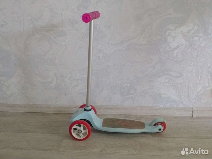 Самокат детский трехколесный бу
