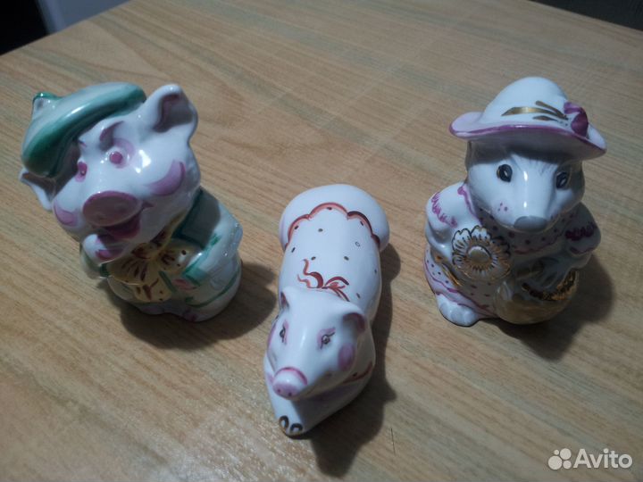 Фарфоровые статуэтки времен СССР