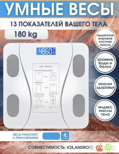 Весы напольные электронные