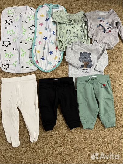 Набор вещей для новорожденного