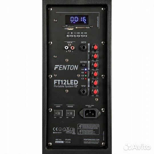 Блютуз колонка (Германия) 700Вт караоке Usb