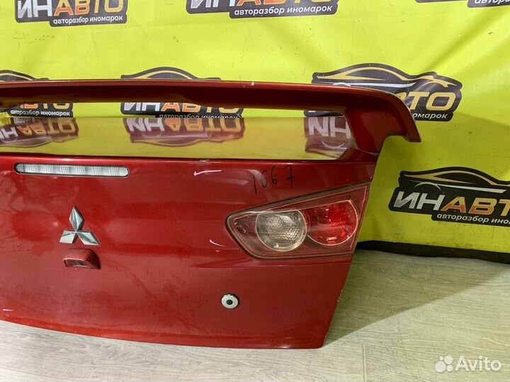 Крышка багажника mitsubishi lancer 10