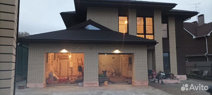 Строительство домов из газобетона.Фундаменты