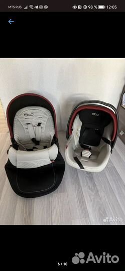 Детская коляска 3 в 1 бу