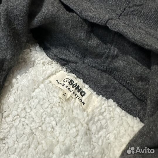 Рубашка с подкладом из шерпы cisono L 50