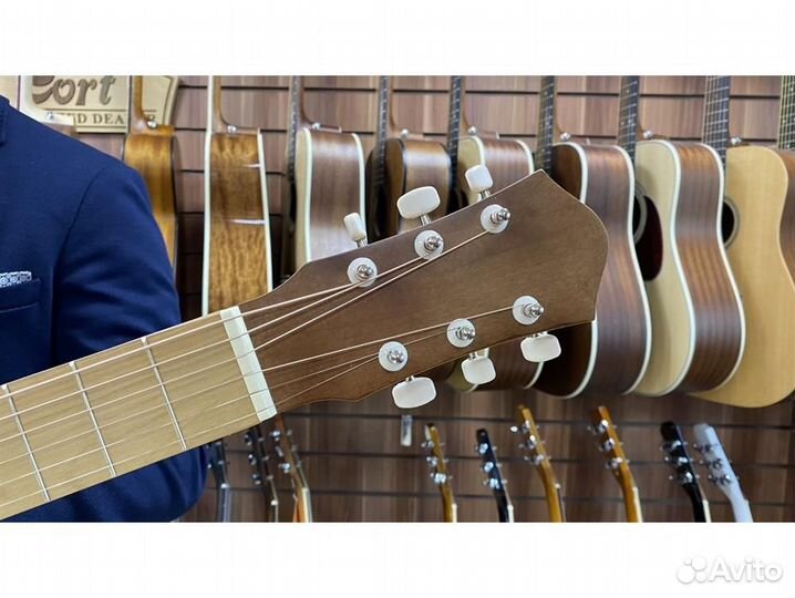 Амистар M-51-OR акустическая гитара с широким гриф