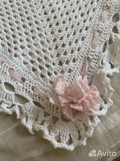 Новый плед для малышки на выписку