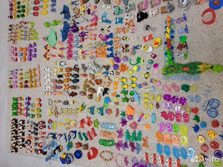 Игрушки из киндер сюрпризов