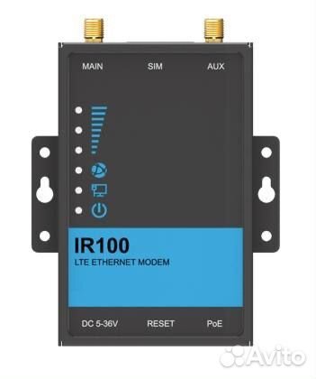 Промышленный Poe 4g модем LTE 450 IR100 + тариф