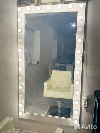 Зеркало с подсветкой бу