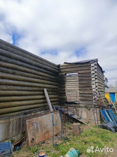 Сруб дома на разбор бу