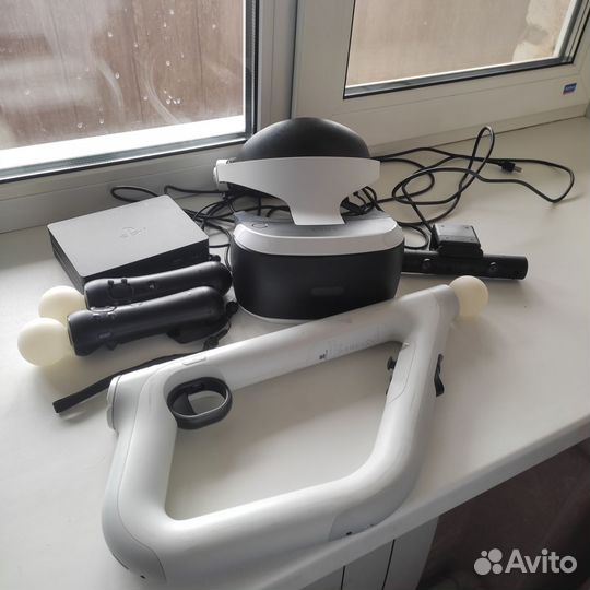 Sony playstation 4 PS4 pro 1tb с играми и VR