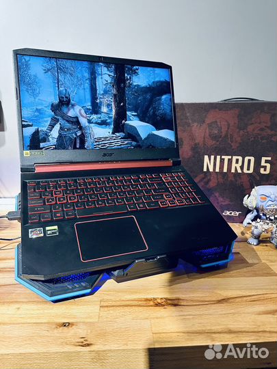 Игровой acer Nitro 5 / GTX 1650 / Ryzen 5