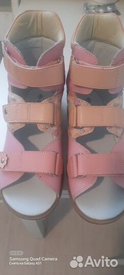 Сандалии для девочки ортопедические 32 размер