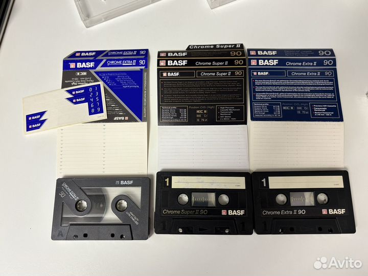 Аудиокассеты basf