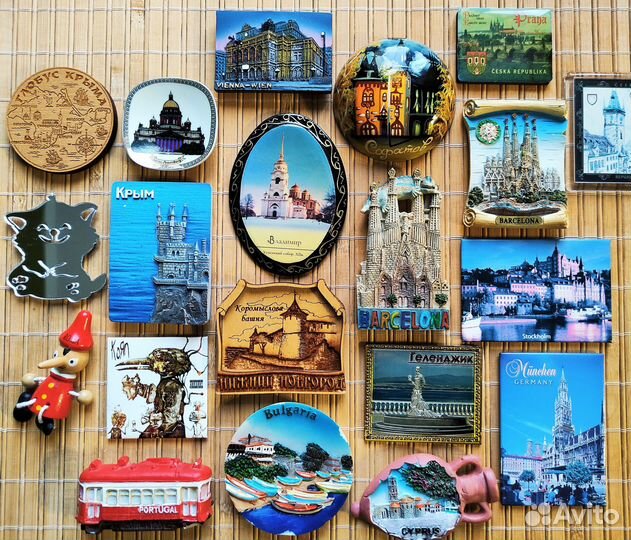 Магниты на холодильник Разные