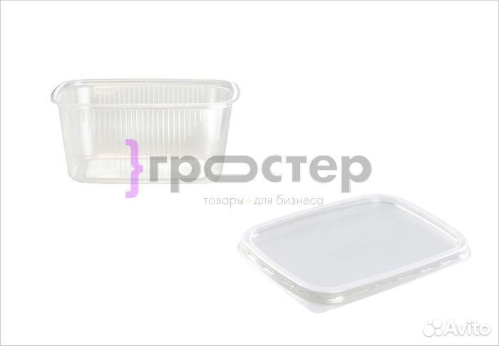 Контейнеры пластиковые, стаканы, фужеры