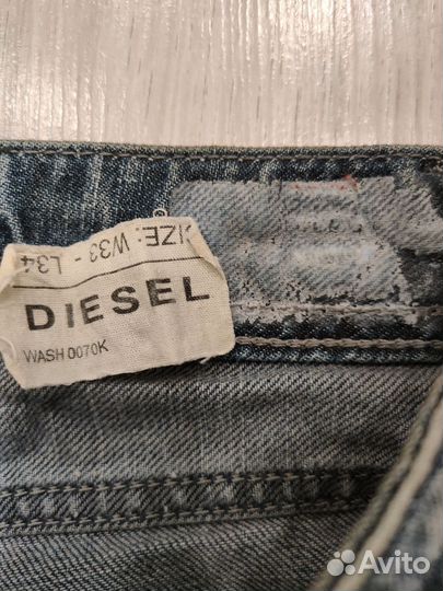 Джинсы diesel vintage y2k