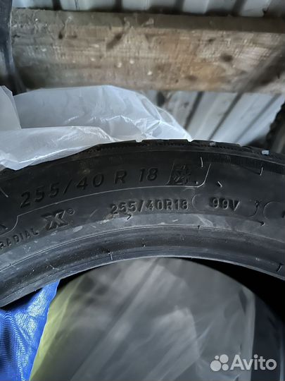 Michelin Pilot Alpin 5 255/40 R18