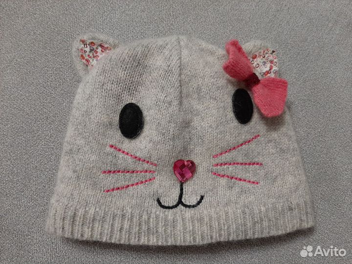 Зимние шапки для девочки