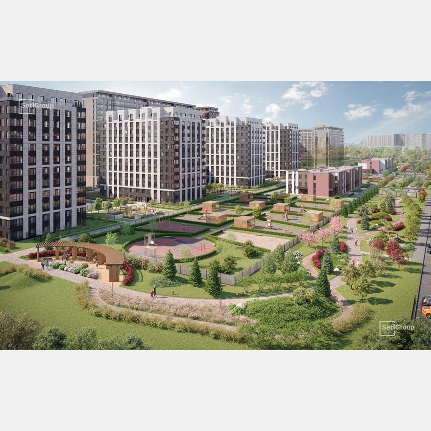 2-к. квартира, 59,3 м², 9/12 эт.