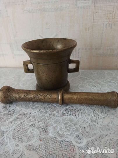 Ступка старинная 14,5 см