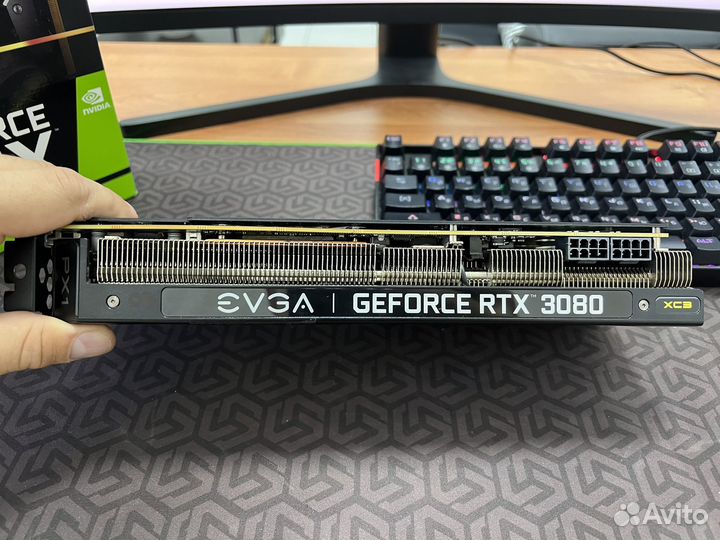 Видеокарта evga RTX 3080 редкая находка