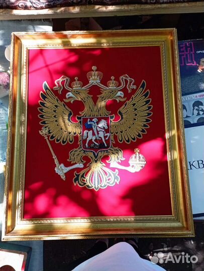 Герб россии на стену