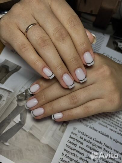 Маникюр Гель-лак Наращивание