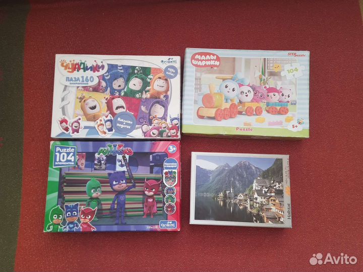 Много пазлов