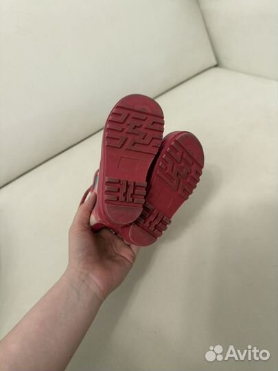 Детские резиновые сапоги