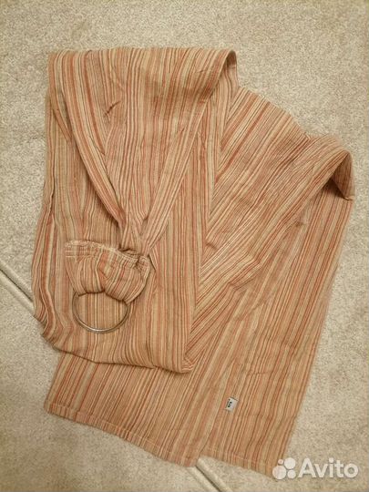 Слинг с кольцами для новорожденных