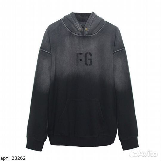 Худи Fear of God Серое