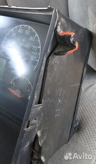 Панель приборов спидометр (10 приборов) volvo VNL 20543464 б/у MPH/KM (20253)