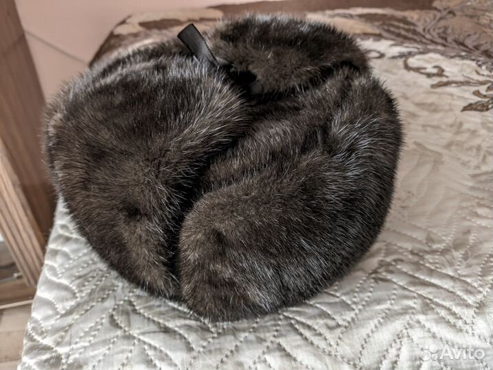 Шапка норковая мужская