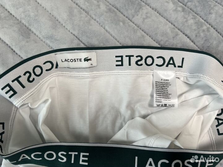 Трусы мужские боксеры Lacoste оригинал XL