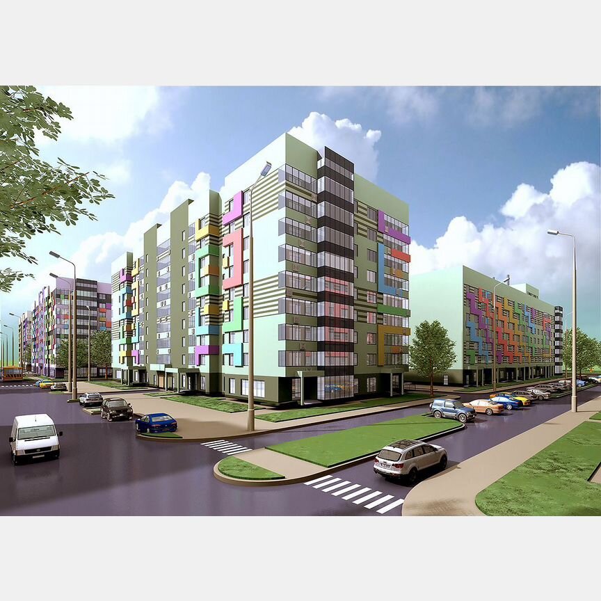 3-к. квартира, 80,1 м², 6/7 эт.