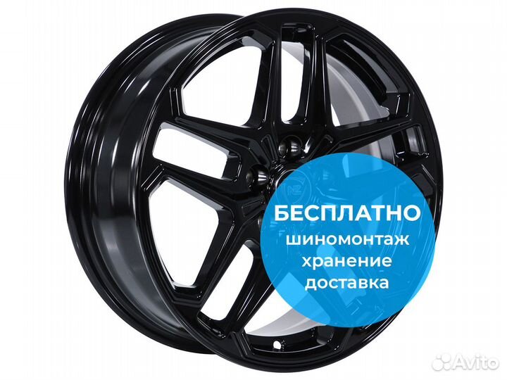 R16 5x114,3 6,5J ET47 D66,1 NZ Wheels R-04 black