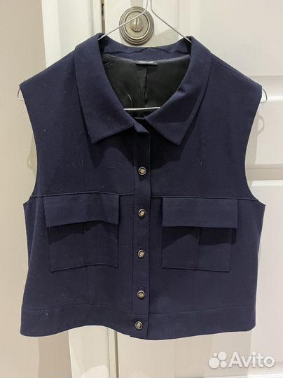 Жилет для девочки школьный