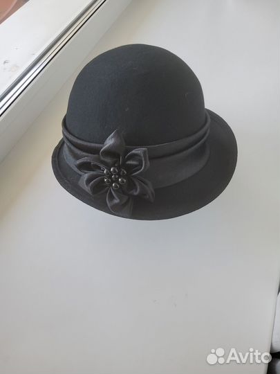 Шляпа фетровая женская