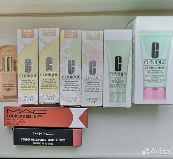 Косметика Clinique, MAC, Estee Lauder