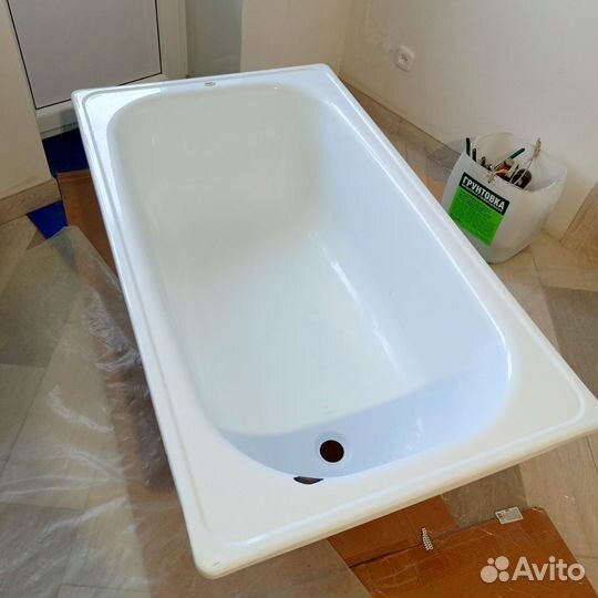 Ванна стальная бу 120x70
