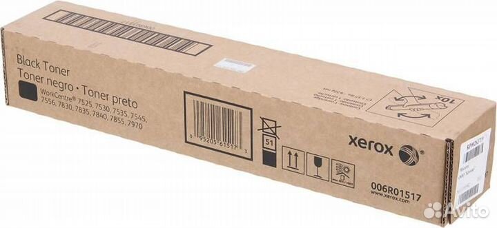 Картридж Xerox 006R01517 черный (26000стр.) для Xerox WC7545/7556