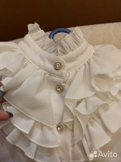 Блузки школьные 122 128